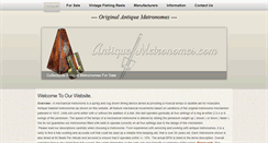 Desktop Screenshot of antique-metronomes.com